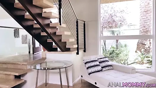 Busty redhead yaz erkek geyik bükülmüş için kaba anal kahrolası