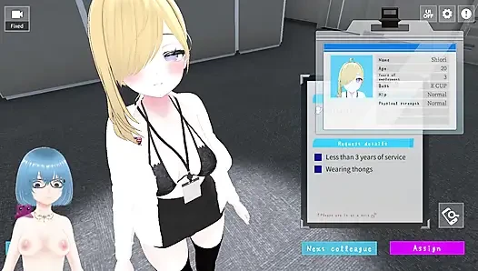 Cinsel yardım departmanını yönetmeye başlayalım! Demo Oyun 4