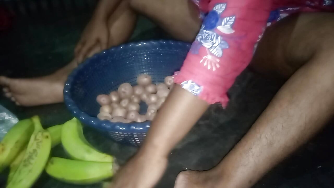 Bangladeshi Village Housewife mopping the floor when a stranger lured her (Bengali Audio) HD