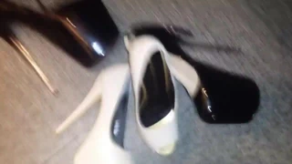 Bayan Kim'in yüksek topuk 10