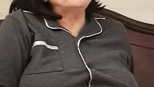 Mastürbasyon yapmak için üvey anne hakkında her şeyi görmek istiyorsun