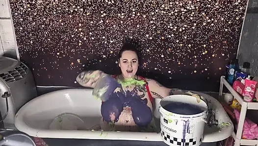 Krem ve gunge eğlencesi!