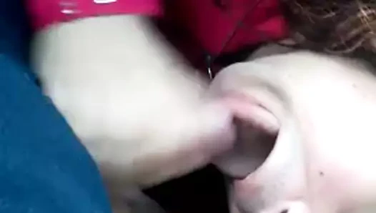 oral seks içinde otobüs