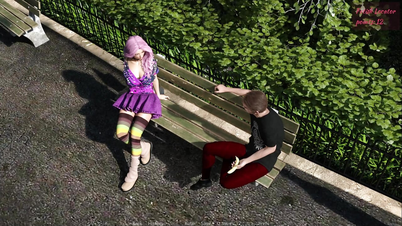 FetishLocator part 3. I make a girl try another girl blondfolded. She cums so quick