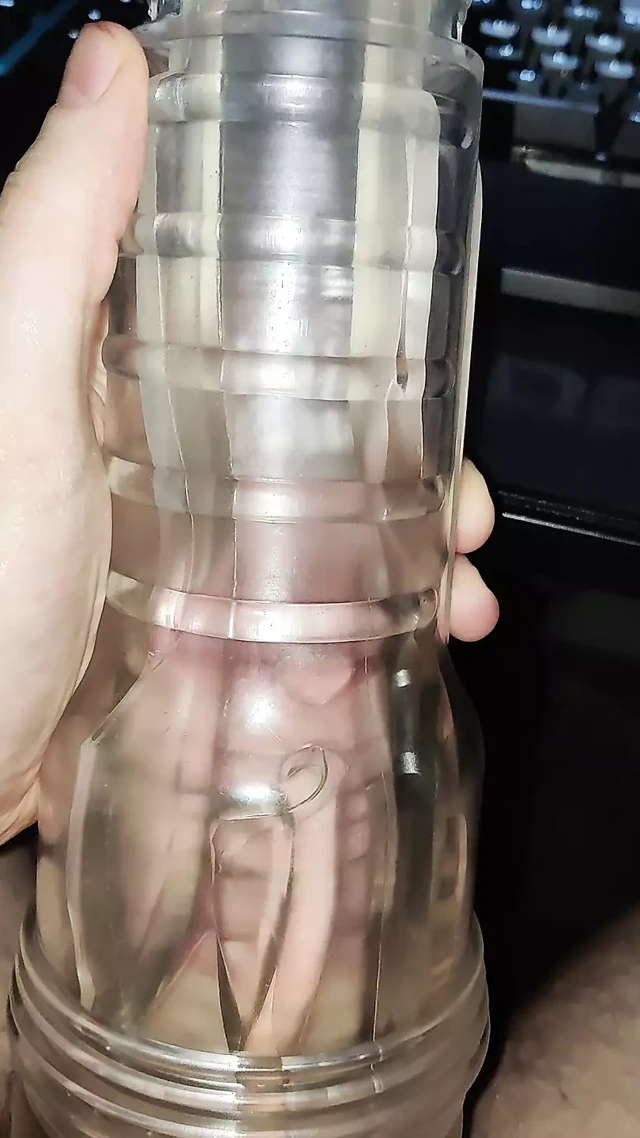 Quick Fleshlight Boşalma ve yakın çekim