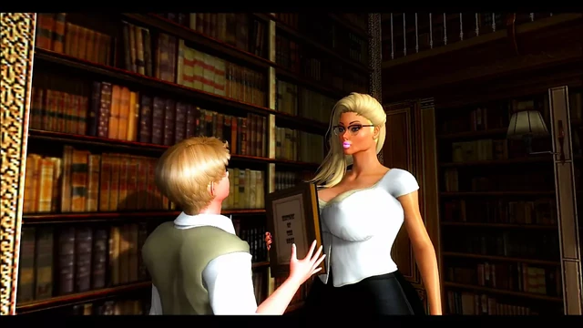 История фута-оргии с Египтом начинается (фута на мужском, футанари 3d)