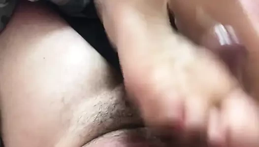 eve dönüş footjob