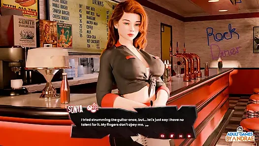 Sex, Sin & Rock'n'Roll Gameplay Part 1 - Van Crash, Motel Stop & A Strange New Beginning