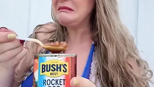 Kırmızı, beyaz ve foodie regret ile dolu