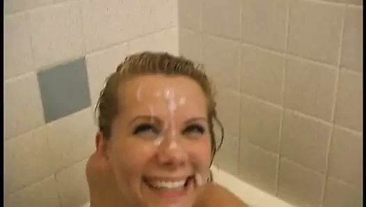 Küvette boşalma om brandi