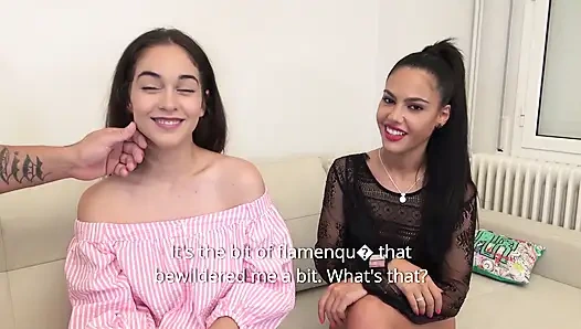 Steamy Brunette Babes Devour Pussy in Wild Threesome Action