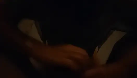 Mısır otelde riskli balkon sakso. Neredeyse güvenlik tarafından yakalandı