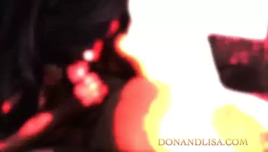 Superhotfilms Don için bir kar tavşanı buldum ve onu seviyor!!