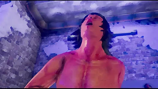 Porno acquarello büyük memeler kirli tuvalette sert sikiliyor