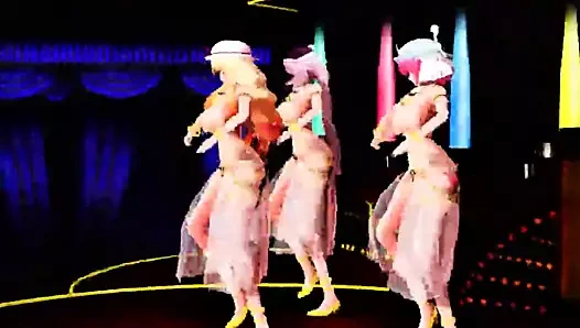 Mmd touhou dansı