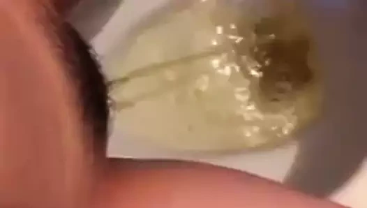 İspanyol esmer işeme