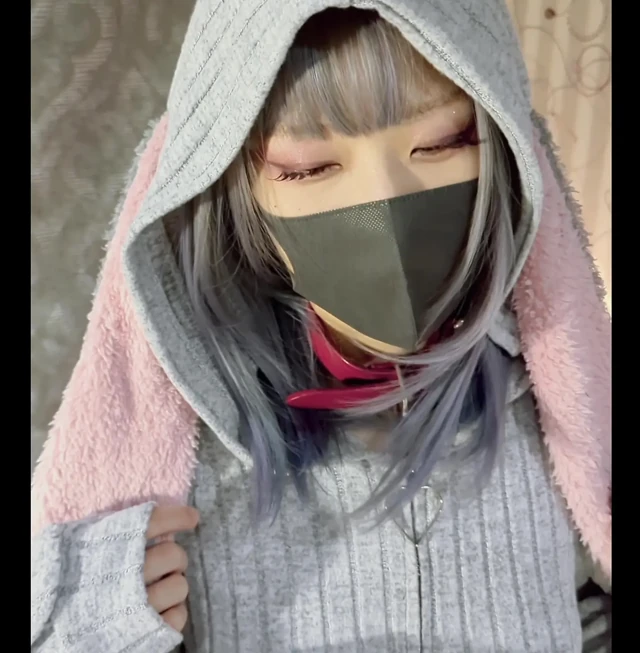 Yuca_ seksi tavşan kostümlü Japon seks kölesi