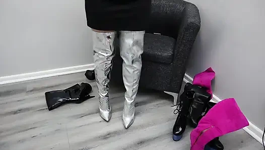 Çizmeler Üzerinde Deneme! Farklı Çizmeler Deniyor