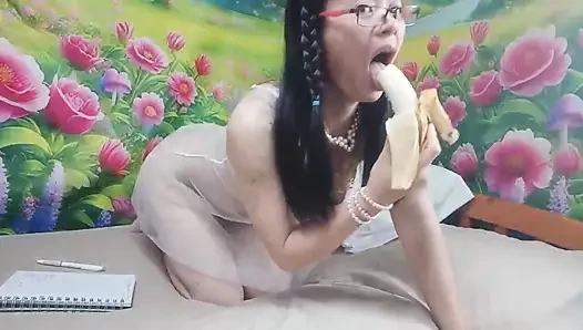 Muz emme videosu özel seni tahrik ediyor