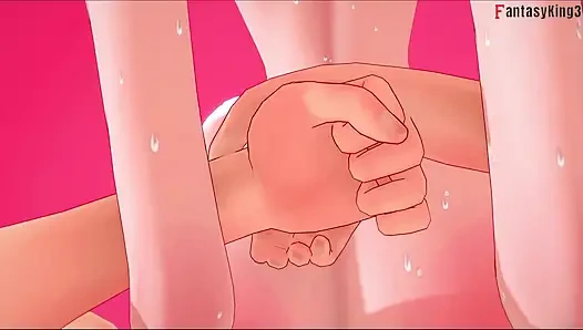 Jane Porter ateşli ahegao seks iç çamaşırı - tarzan