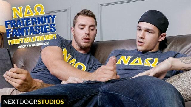 Nextdoorstudios - frat erkeklerinin bir sırrı var, matkap ve emmek