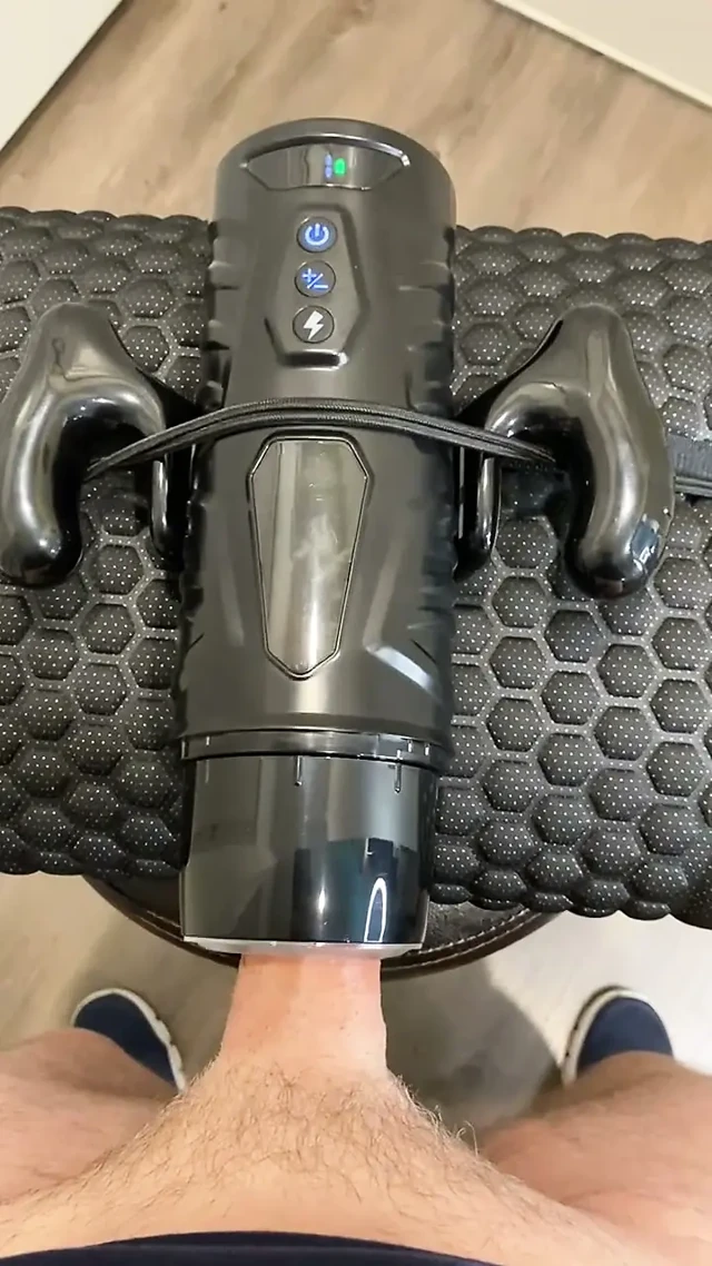Big Stroker Toy Makes Me Cum Four Times! POV Demo