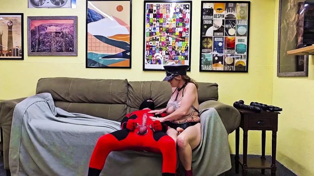 Forcing My Stepson to Suck Mommys Cock Before I Pegging his Ass   Mature Big Titted Mistress Thursday