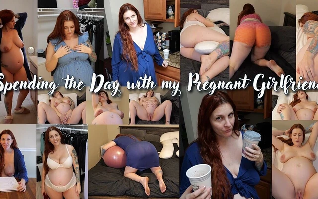 Günü hamile kız arkadaşımla geçiriyorum