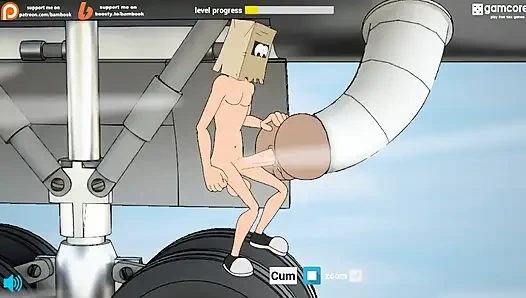 Fuckerman skyfuck - bölüm 1 - loveskysanx tarafından uçakta seks