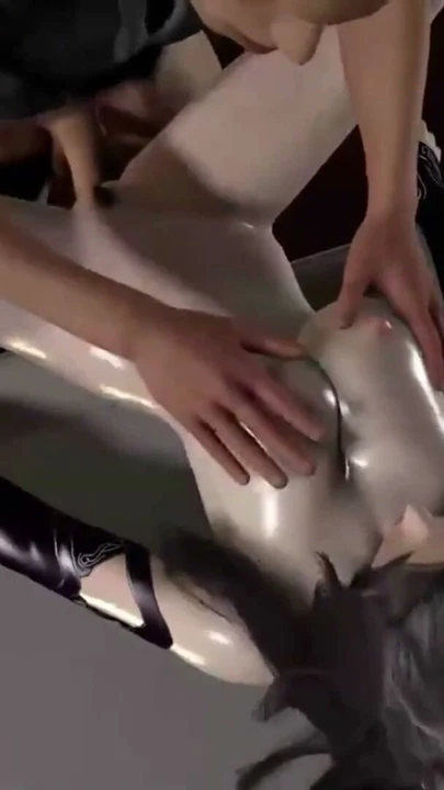 Kedi kadınlar arabanın yanında sikişiyor - hentai 3d sansürsüz v345 | Klip 2