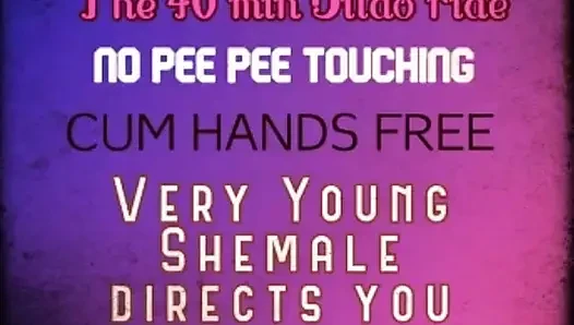 40 dakikalık dildo yolculuğu genç bir transeksüel tarafından yönetiliyor