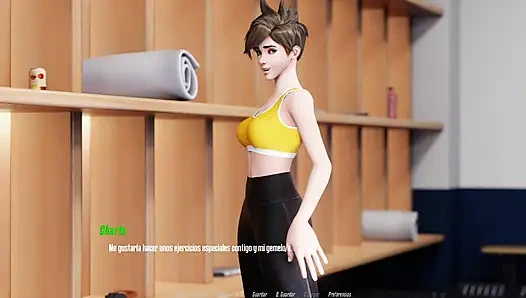 Overwatch xxx - overwatch tracer iki adam tarafından sikiliyor - tracer route