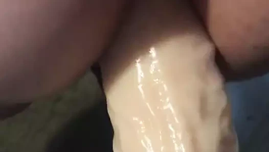 Sıkı kedi binicilik büyük çük köpek