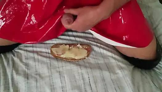 Sandviçte taze boşalma