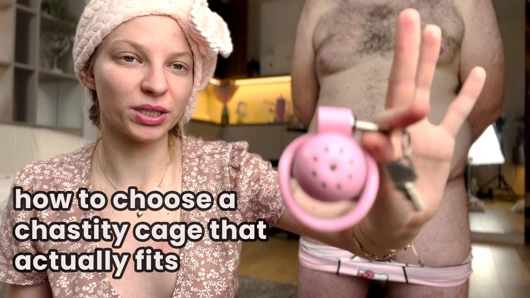 Bekaret eğitimi - gerçekten uyan bir bekaret kafesi nasıl seçileceği - bölüm 2