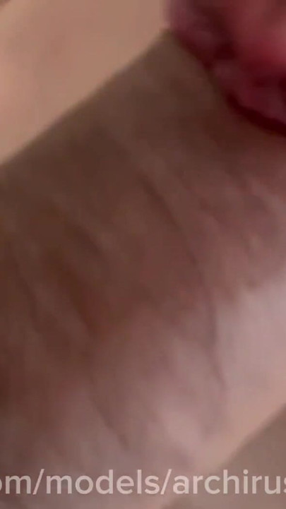 Femboy eats cum! Daddy gushes cum into the mouth of a young sissy twink! | Clip 1