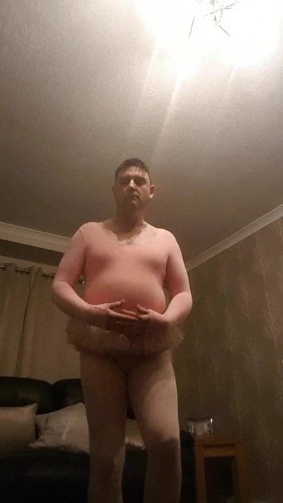 Korkak leotard mastürbasyon tarafından tutu leotardis