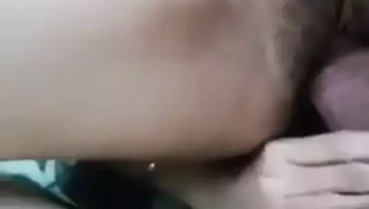 Amoi comel maen batang