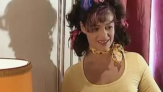 iki olağanüstü Alman babes hoş bir canavar horoz içinde the yatak odası