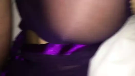 Mor külotlu çorap amına boşalma