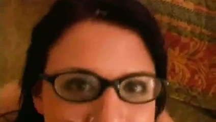 Eva angelina ile gözlük bj