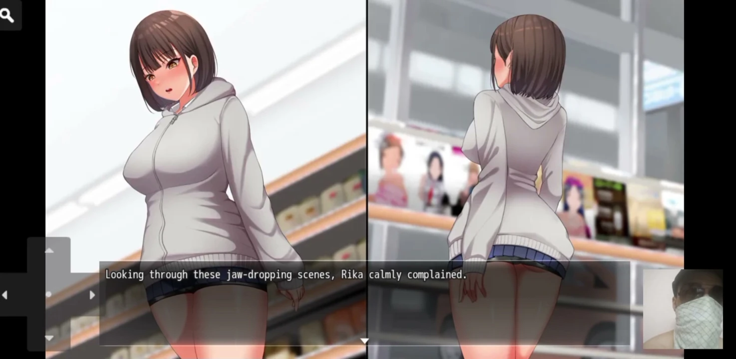 Nightwalk!Hentai game gameplay! Exhibitonist virgin girl masturate in public and got caught and fucked.