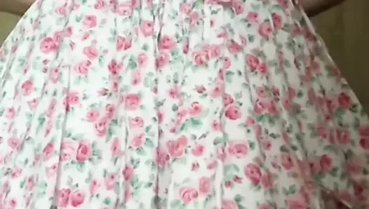 I rub my pussy on the pillow like an insatiable slut until I cum and pee myself