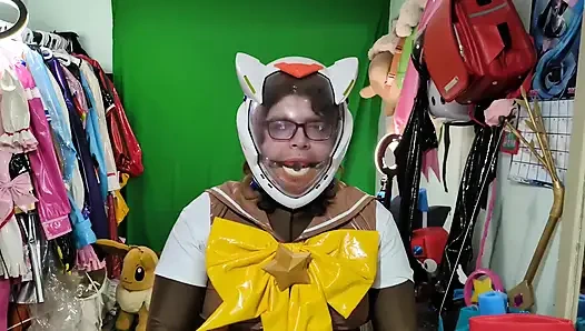 PVC denizci eevee çeşitli nefes oyunu, ağzı tıkaçlar ve şişme kuyruk